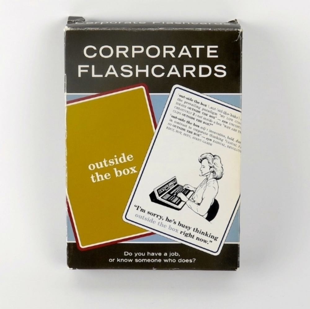 Corporate flashcards gag gift cards 2006